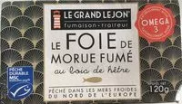 Mängden socker i Foie de morue fumé au bois de hêtre