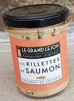 Mängden socker i Les rillettes de saumon