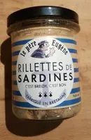 Mängden socker i Rillettes de sardines