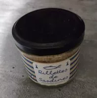 Mängden socker i Rillettes de sardines