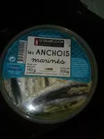 Mängden socker i Les anchois marinés