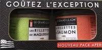 Mängden socker i Duo de rillettes maquereau saumon