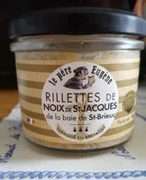 Mängden socker i Riettes de Noix de St-Jacques de la baie de St-Brieuc