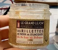 Mängden socker i Les rillettes de noix de  Jacques