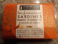 Mängden socker i Sardines piment d'espelette