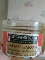 Mängden socker i Le tartare aux algues