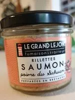 Mängden socker i Rillettes de saumon au poivre de Sichuan