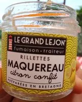 Mängden socker i Rillettes maqueron citron confit