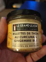 Mängden socker i Rillettes de Thon au Curcuma & Gingembre Bio