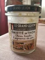 Mängden socker i Emietté de thon, olives, basilic & Pignon de pin