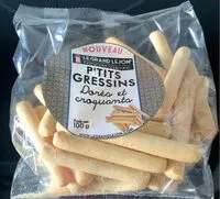 Mängden socker i P’tits gressini