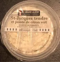 Mängden socker i Saint jacques tendre et pointe de citron vert