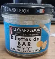 Mängden socker i Rillettes de bar au Yuzu