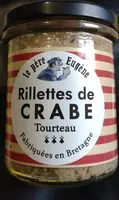 Mängden socker i Rillettes de crabe tourteau