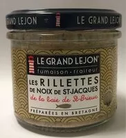 Mängden socker i Rillettes de noix de St-Jacques de la baie de St-Brieuc