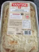 Mängden socker i Gratin Savoyard à l'emmental de Savoie