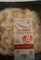 Mängden socker i Tartiflette au Reblochon de Savoie
