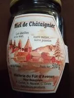 Mängden socker i Miel de châtaignier