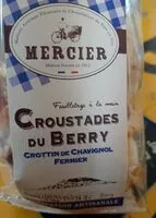 Mängden socker i Croustades du Berry Crottin de chavignol fermier