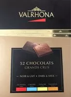 Mängden socker i Valrhona - Les Coffret Degustation Grands Crus - Decouverte
