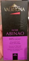 Mängden socker i Noir Abinao 85%