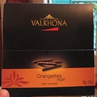 Mängden socker i Ballotin Orangettes Noir 