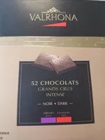 Mängden socker i Chocolats grands crus intense