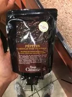 Mängden socker i Petites chocolat noir valrhona