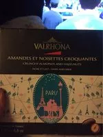 Mängden socker i Amandes et noissettes craquantes