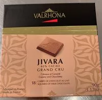 Mängden socker i Jivara 40% grand cru