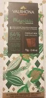 Mängden socker i Manjari chocolat noir 64%