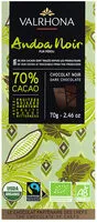 Mängden socker i Valrhona andoa noir