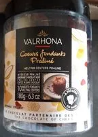 Mängden socker i Coeurs fondants pralinés