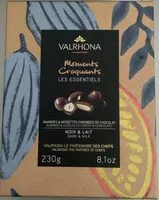 Mängden socker i Moments croquants amandes & noisettes enrobées de chocolat