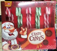 Mängden socker i CANDY CANES 3 parfums