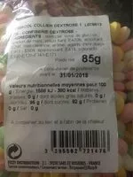 Mängden socker i Confiserie dextrose