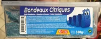 Mängden socker i Bandeaux citriques goût Framboise