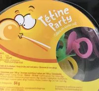 Mängden socker i Tetine party