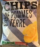 Mängden socker i Chips de Pommes de terre