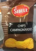 Mängden socker i Chips campagnardes