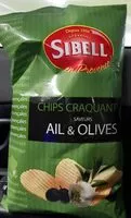 Mängden socker i Chips craquantes saveur Ail & olives