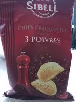 Mängden socker i Chips 3 poivres