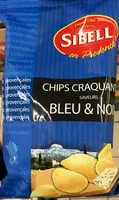 Mängden socker i Chips craquantes saveurs Bleu & Noix