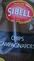 Mängden socker i Chips campagnardes