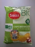 Mängden socker i Chips bio ondulées allégées en sel