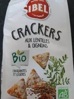 Mängden socker i CRACKERS aux lentilles et oignons
