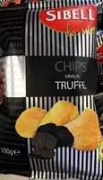 Mängden socker i Chips saveur Truffe