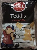 Mängden socker i Teddiz à croustiller