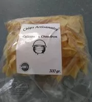 Mängden socker i Chips artisanales cuisson au chaudron