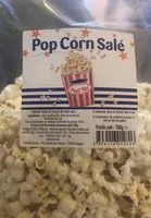 Mängden socker i Pop corn salé